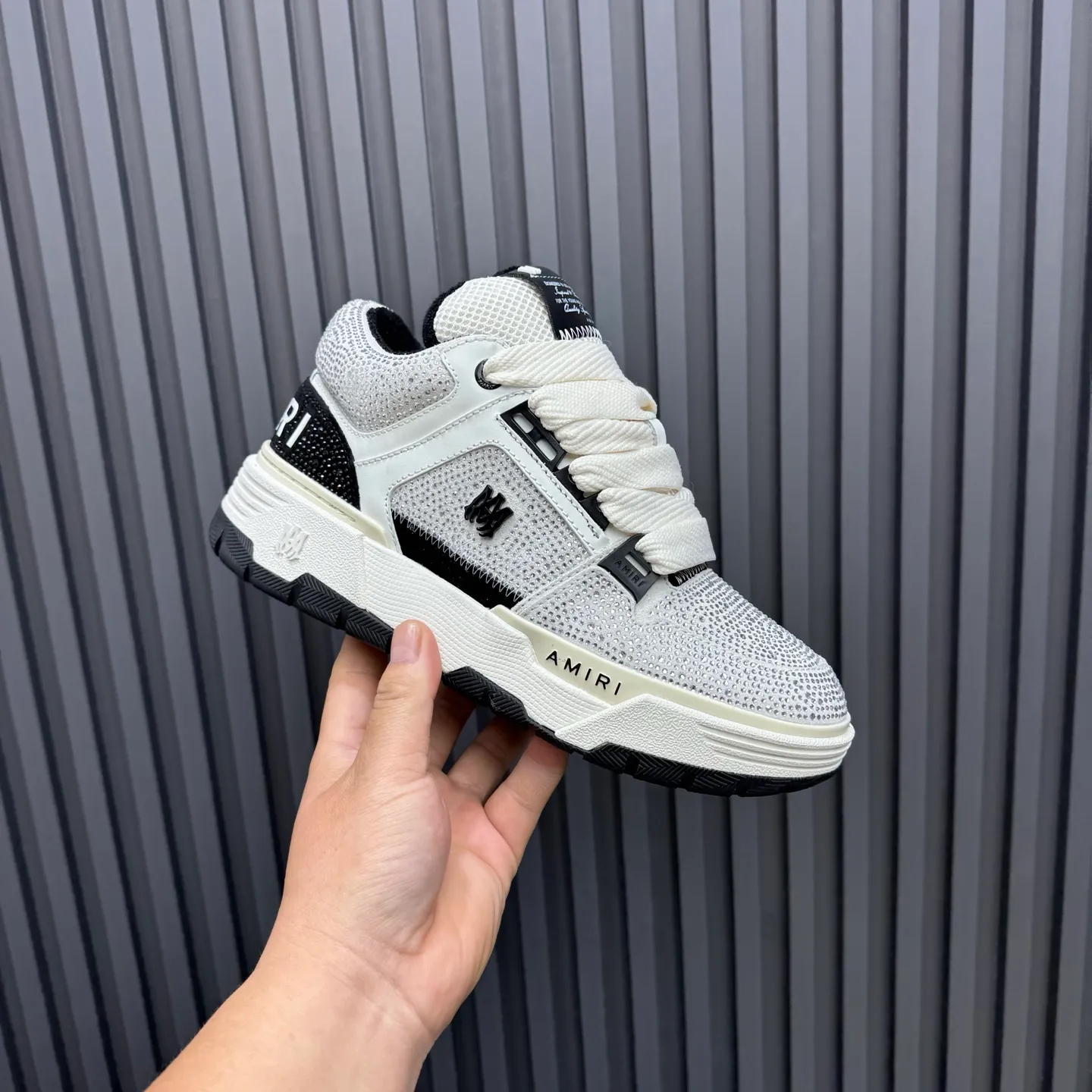 Men's shoes 💰760💰 AMIRI AMIRI fashion brand hot sale 🔥 Available all year round, couples 💑 Official website synchronization Imported fabrics 1⃣️ vs 1⃣️ replica, original factory special original sole, 35-45 (45. non-refundable)